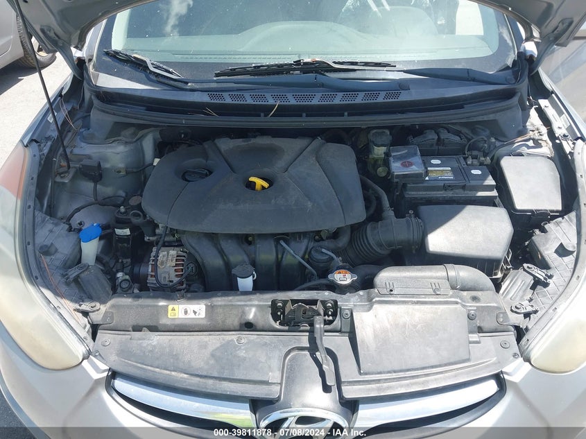 2012 Hyundai Elantra Gls (Ulsan Plant) VIN: KMHDH4AE3CU450181 Lot: 39811878