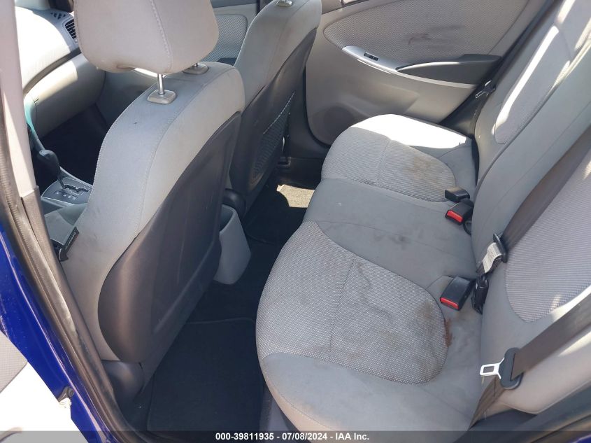 2014 Hyundai Accent Gls/Gs VIN: KMHCT4AE4EU673441 Lot: 39811935