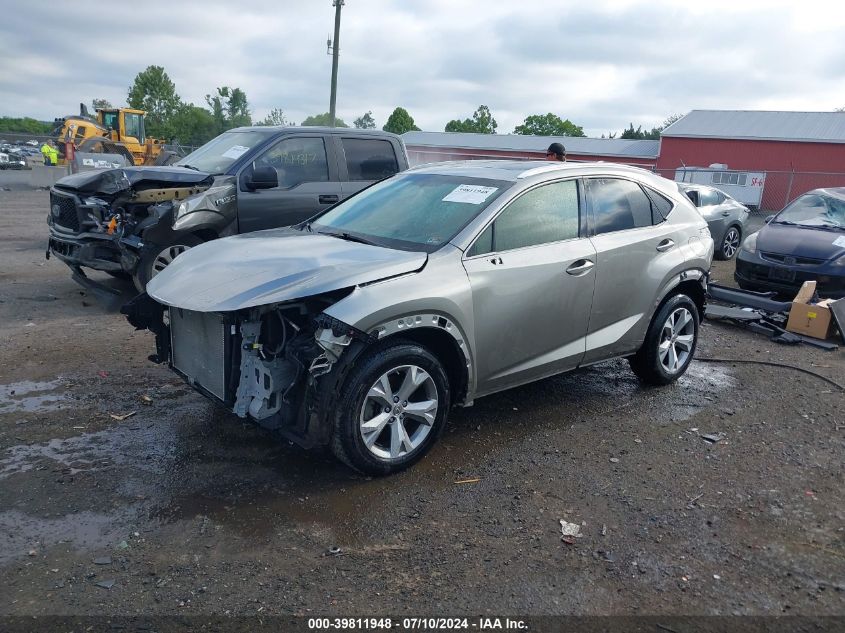 2017 Lexus Nx 200T VIN: JTJBARBZ8H2121863 Lot: 39811948