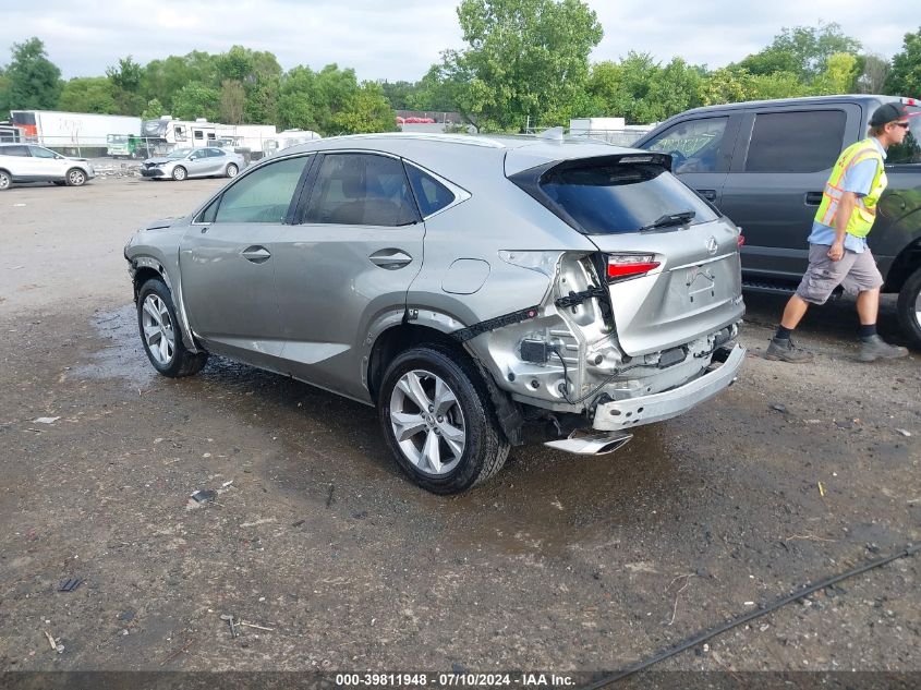 2017 Lexus Nx 200T VIN: JTJBARBZ8H2121863 Lot: 39811948