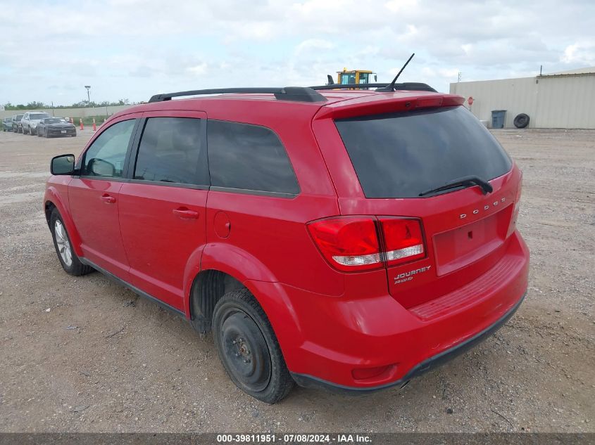 2013 Dodge Journey Sxt VIN: 3C4PDDBG9DT638521 Lot: 39811951