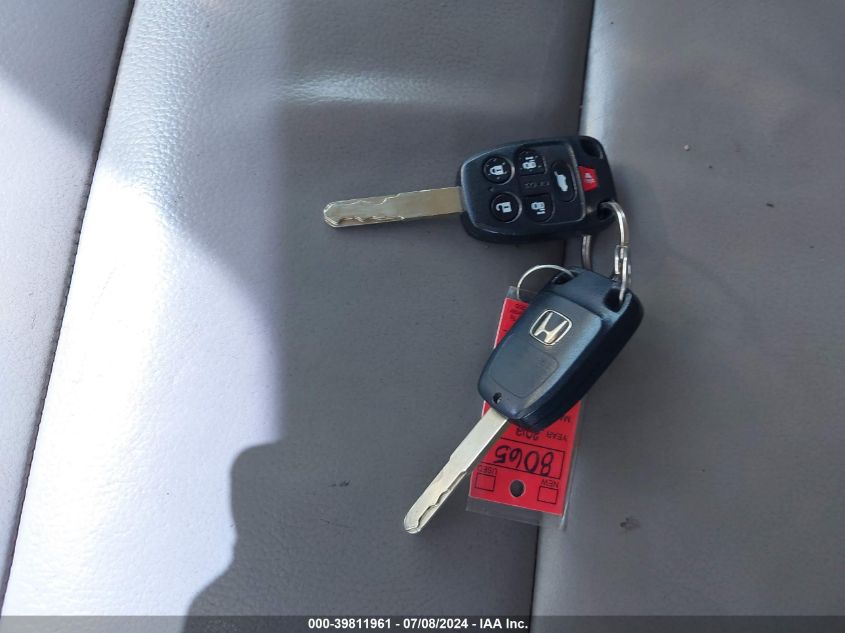 2012 Honda Odyssey Touring/Touring Elite VIN: 5FNRL5H95CB103919 Lot: 39811961