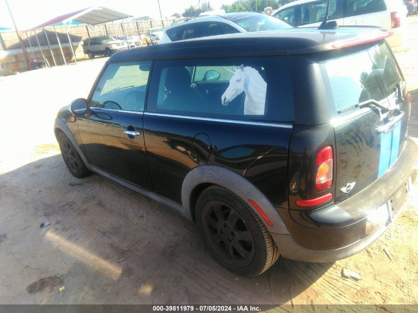 WMWML33559TX50102 | 2009 MINI COOPER CLUBMAN