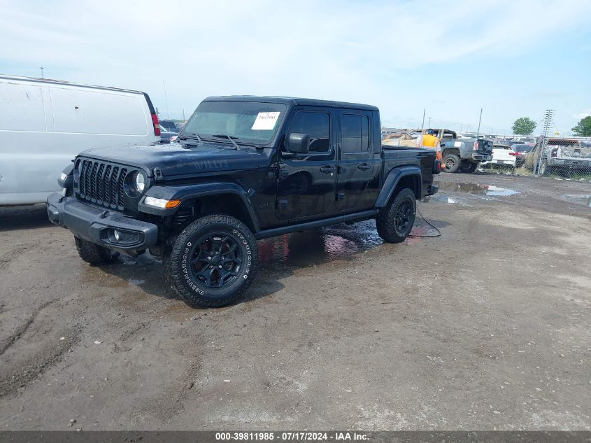 1C6HJTAG3NL111703 2022 JEEP GLADIATOR - Image 2