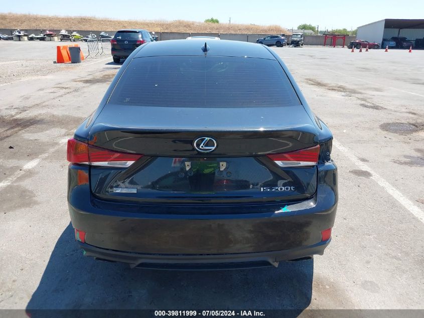 2017 Lexus Is 200T VIN: JTHBA1D29H5050576 Lot: 39811999