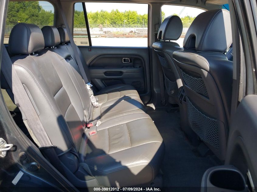 2006 Honda Pilot Ex-L VIN: 5FNYF18516B020274 Lot: 39812012