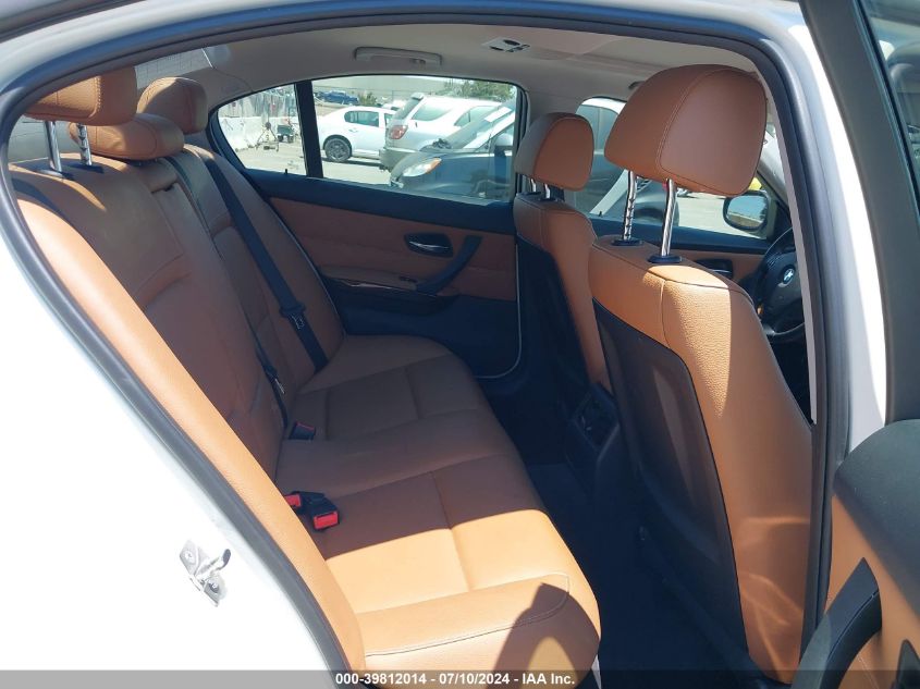 2011 BMW 328I VIN: WBAPH5G58BNM72570 Lot: 39812014