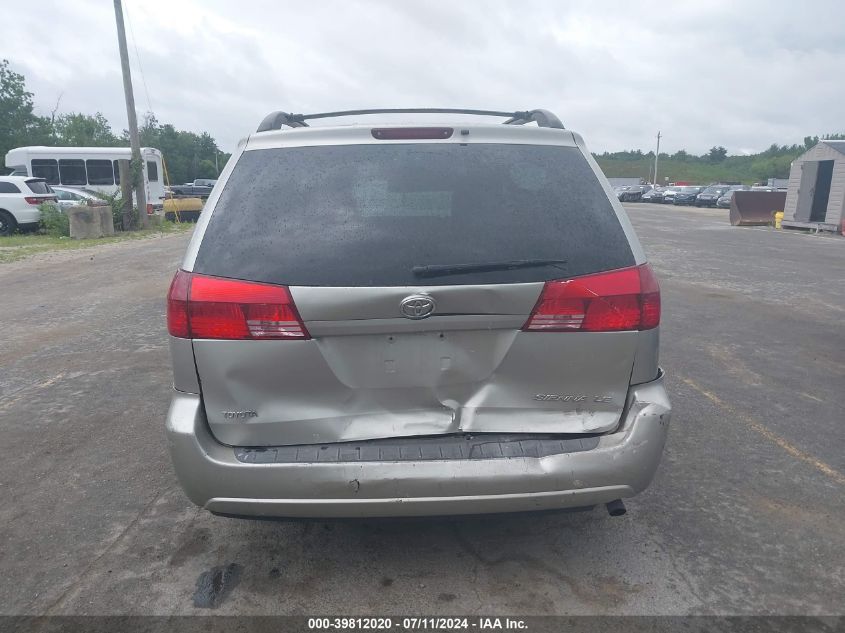 2005 Toyota Sienna Le VIN: 5TDZA23C25S328160 Lot: 39812020