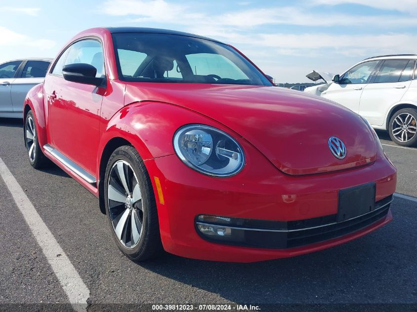 2013 VOLKSWAGEN BEETLE 2.0T TURBO - 3VWVA7ATXDM659563
