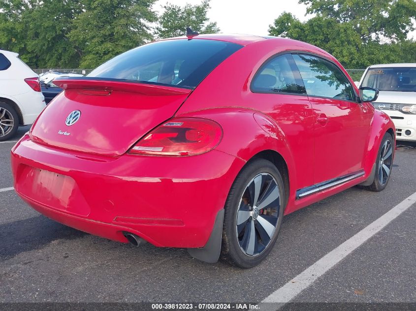 2013 VOLKSWAGEN BEETLE 2.0T TURBO - 3VWVA7ATXDM659563