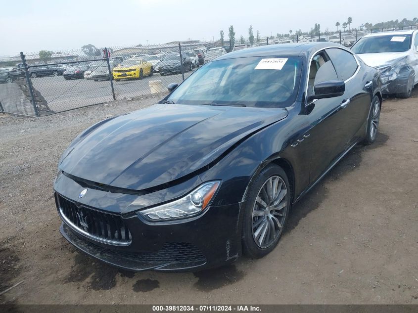 2015 Maserati Ghibli VIN: ZAM57XSAXF1161194 Lot: 39812034