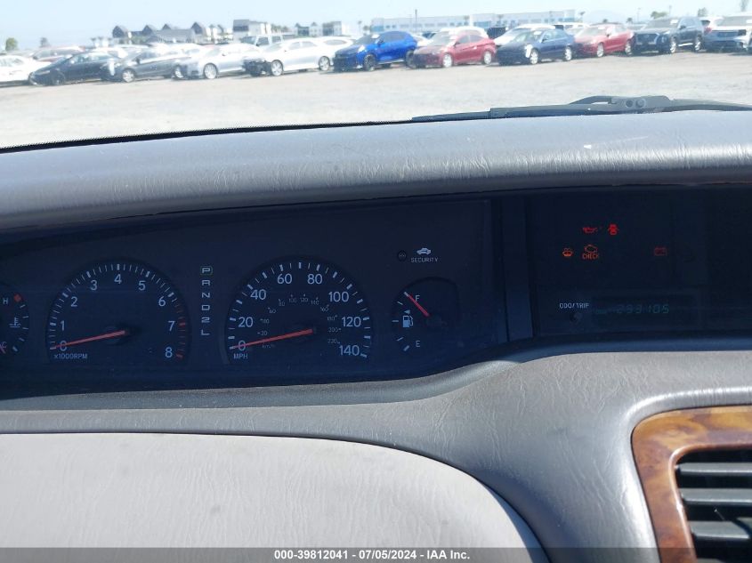 2003 Toyota Avalon Xls VIN: 4T1BF28BX3U287560 Lot: 39812041