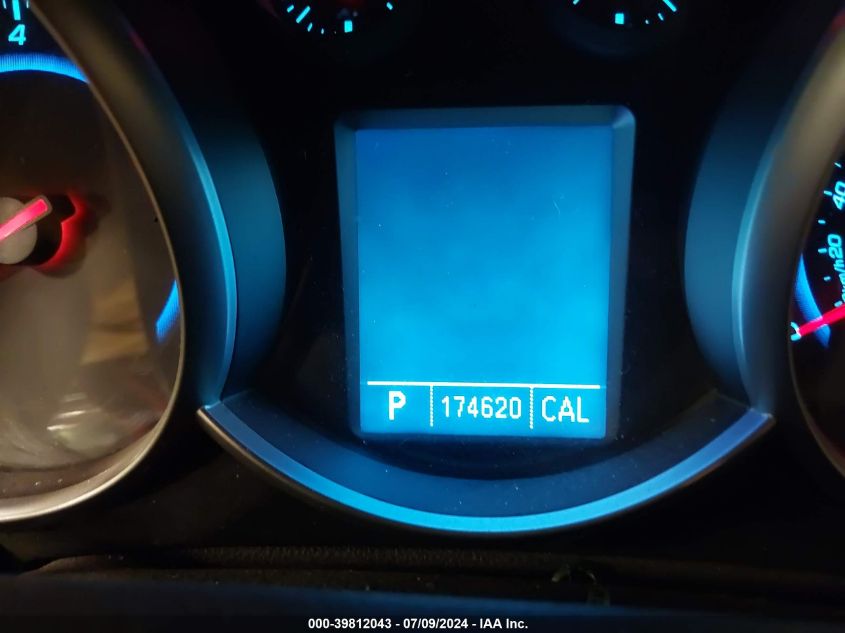 2011 Chevrolet Cruze 1Lt VIN: 1G1PF5S97B7197497 Lot: 39812043