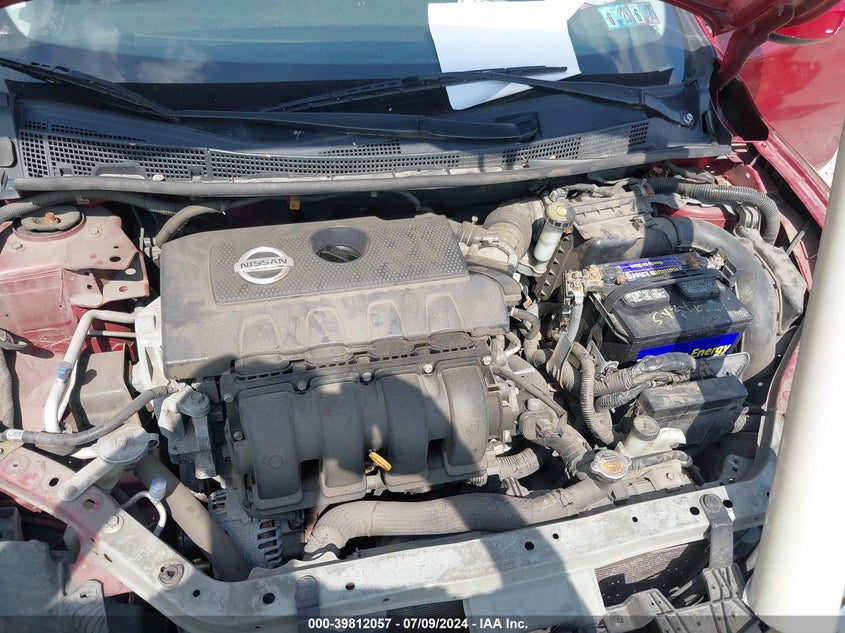 2014 Nissan Sentra Fe+ S/Fe+ Sv/S/Sl/Sr/Sv VIN: 3N1AB7AP5EY256590 Lot: 39812057