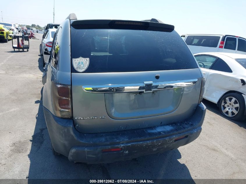 2005 Chevrolet Equinox Ls VIN: 2CNDL13F556197952 Lot: 39812062