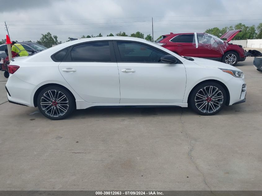 2021 Kia Forte Gt VIN: 3KPF44AC9ME418505 Lot: 39812063