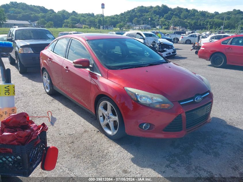 2012 Ford Focus Titanium VIN: 1FAHP3J24CL289506 Lot: 39812084