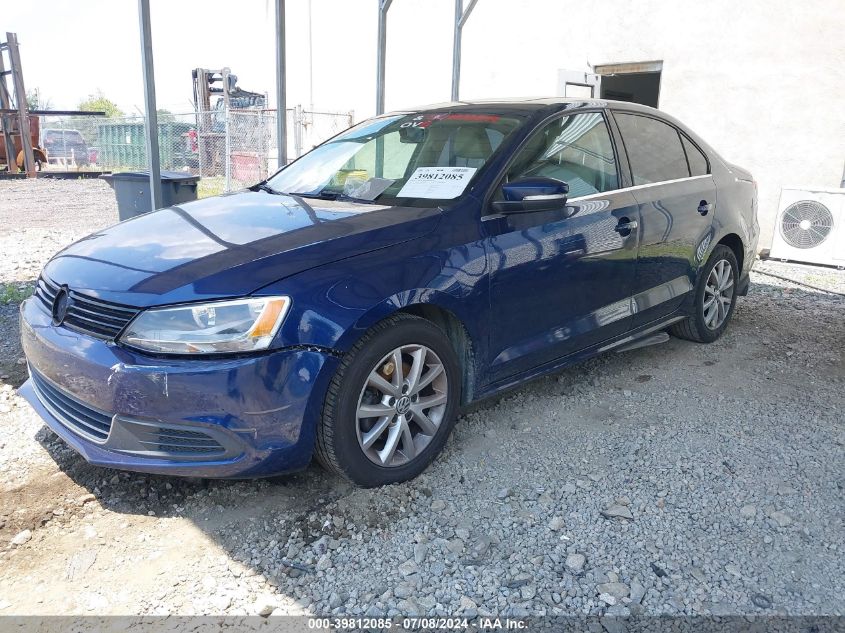 2013 Volkswagen Jetta 2.5L Se VIN: 3VWDP7AJ8DM433742 Lot: 39812085