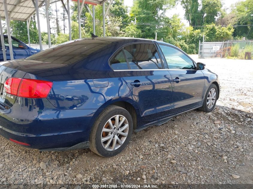 2013 Volkswagen Jetta 2.5L Se VIN: 3VWDP7AJ8DM433742 Lot: 39812085