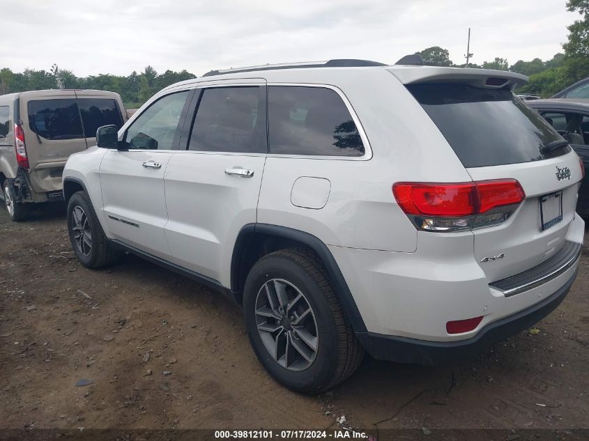 2019 Jeep Grand Cherokee Limited 4X4 VIN: 1C4RJFBG9KC854634 Lot: 39812101