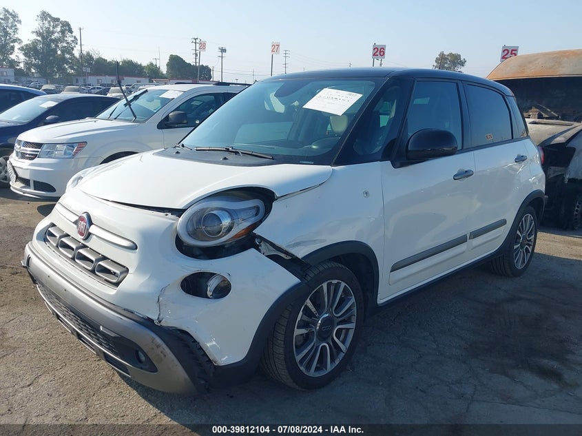 2018 Fiat 500L Trekking VIN: ZFBCFADH7JZ040450 Lot: 39812104