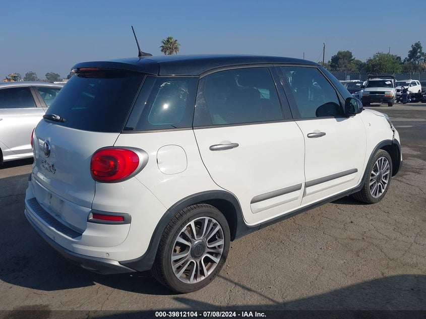 2018 Fiat 500L Trekking VIN: ZFBCFADH7JZ040450 Lot: 39812104
