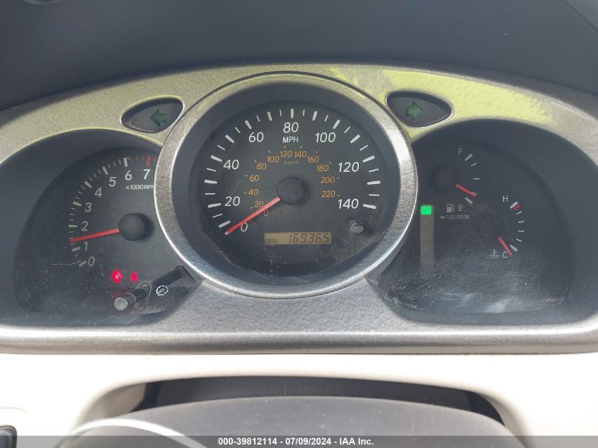 2001 Toyota Highlander V6 VIN: JTEHF21A810004525 Lot: 39812114