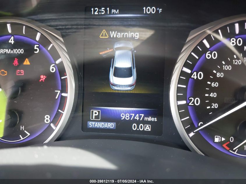 2016 Infiniti Q50 2.0T Base VIN: JN1CV7AR5GM251767 Lot: 39812119