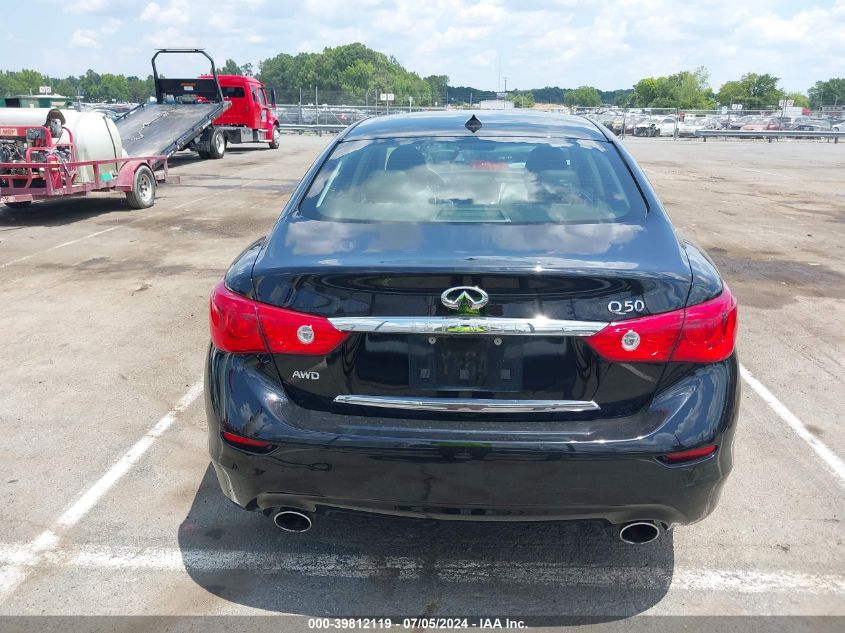 2016 Infiniti Q50 2.0T Base VIN: JN1CV7AR5GM251767 Lot: 39812119