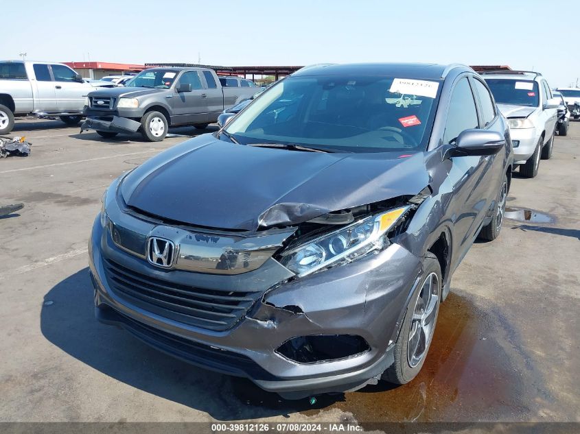 2022 Honda Hr-V 2Wd Ex VIN: 3CZRU5H50NM714153 Lot: 39812126