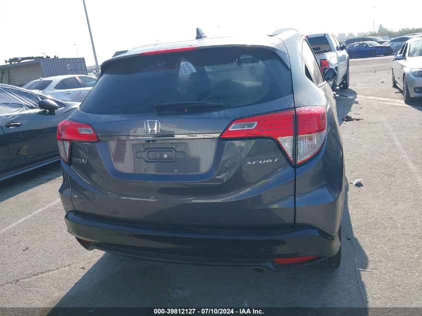 2020 Honda Hr-V 2Wd Sport VIN: 3CZRU5H12LG700327 Lot: 39812127