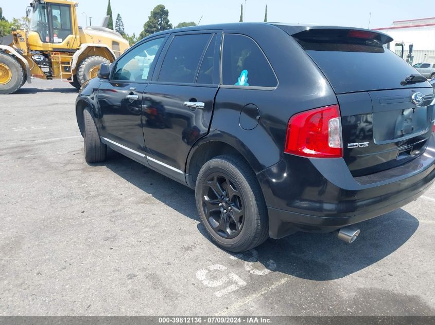 2011 Ford Edge Sel VIN: 2FMDK3JCXBBA27547 Lot: 39812136