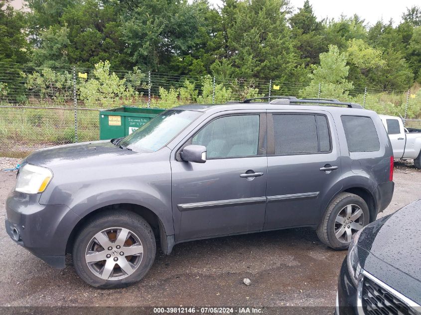 2015 Honda Pilot Touring VIN: 5FNYF4H96FB047037 Lot: 39812146