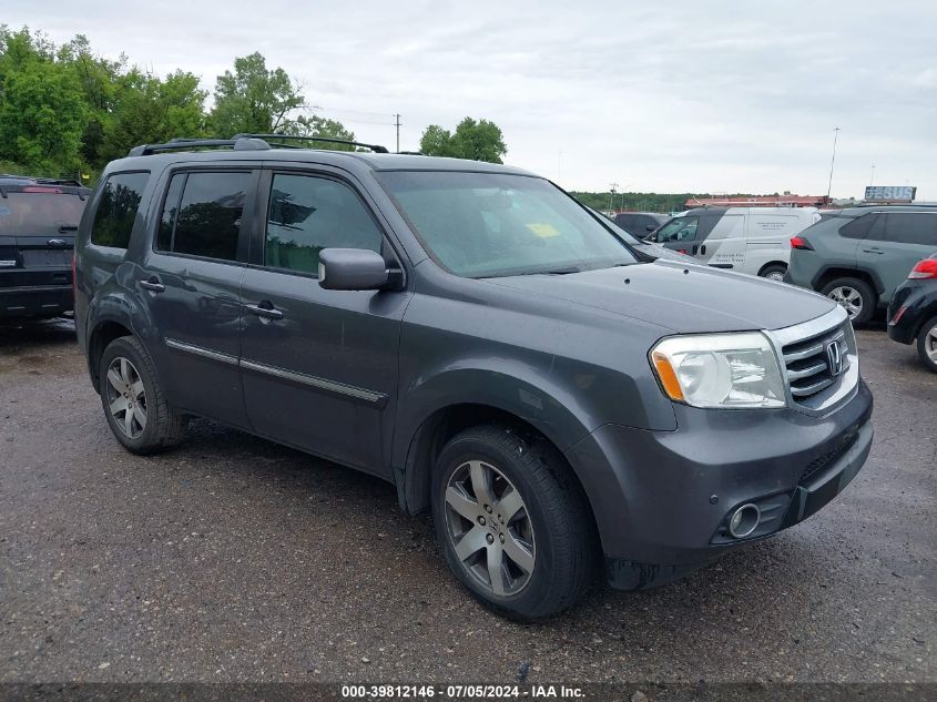 2015 Honda Pilot Touring VIN: 5FNYF4H96FB047037 Lot: 39812146