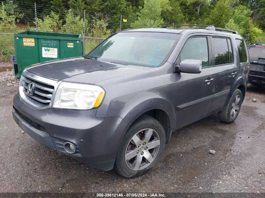 2015 Honda Pilot Touring VIN: 5FNYF4H96FB047037 Lot: 39812146