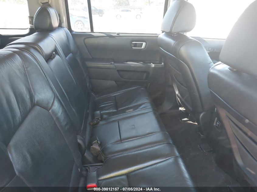 2009 Honda Pilot Touring VIN: 5FNYF48899B053846 Lot: 39812157