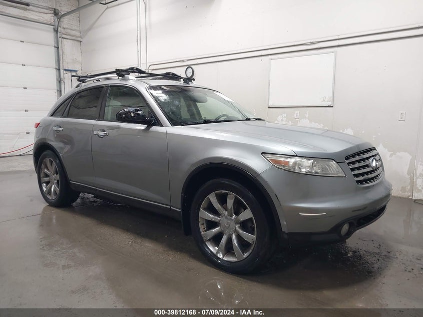 2004 Infiniti Fx45 VIN: JNRBS08W74X401490 Lot: 39812168