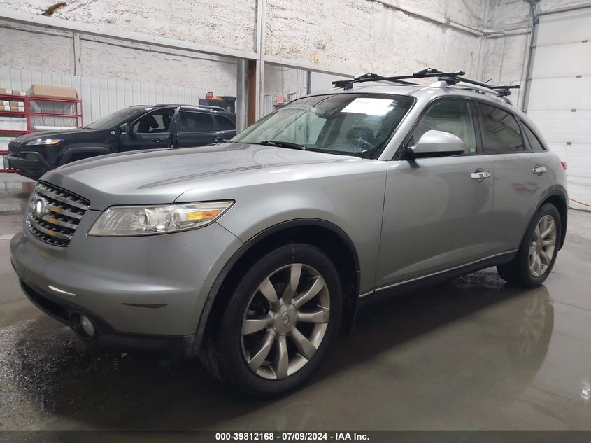 2004 Infiniti Fx45 VIN: JNRBS08W74X401490 Lot: 39812168