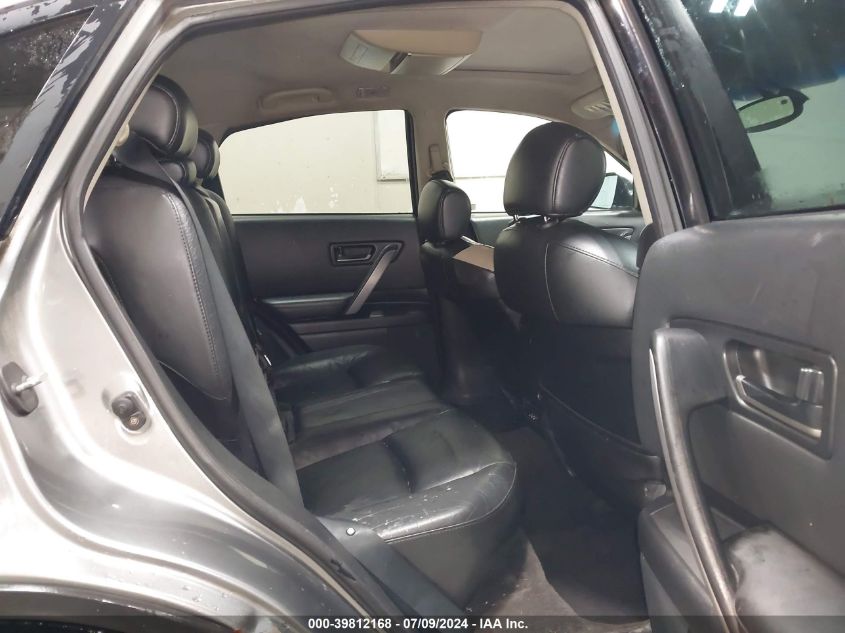 2004 Infiniti Fx45 VIN: JNRBS08W74X401490 Lot: 39812168