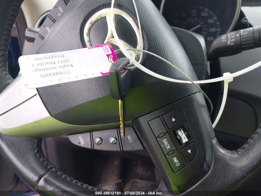 2012 Mazda Mazda3 I Touring VIN: JM1BL1V72C1608757 Lot: 39812191