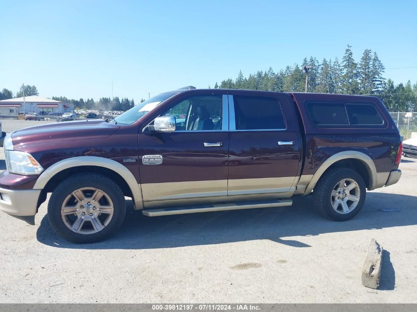 2012 Ram 1500 Laramie Longhorn Edition VIN: 1C6RD7PT0CS238130 Lot: 39812197