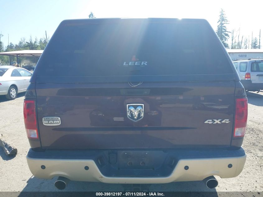 2012 Ram 1500 Laramie Longhorn Edition VIN: 1C6RD7PT0CS238130 Lot: 39812197