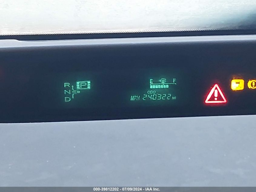 2008 Toyota Prius VIN: JTDKB20U787787811 Lot: 39812202