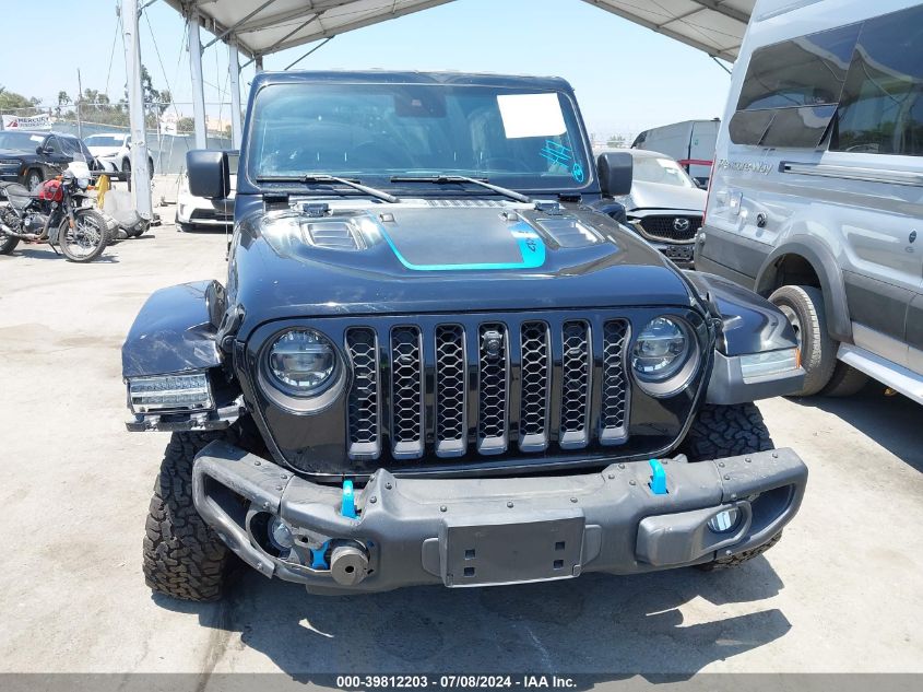 2021 Jeep Wrangler 4Xe Unlimited Rubicon 4X4 VIN: 1C4JJXR63MW659548 Lot: 39812203