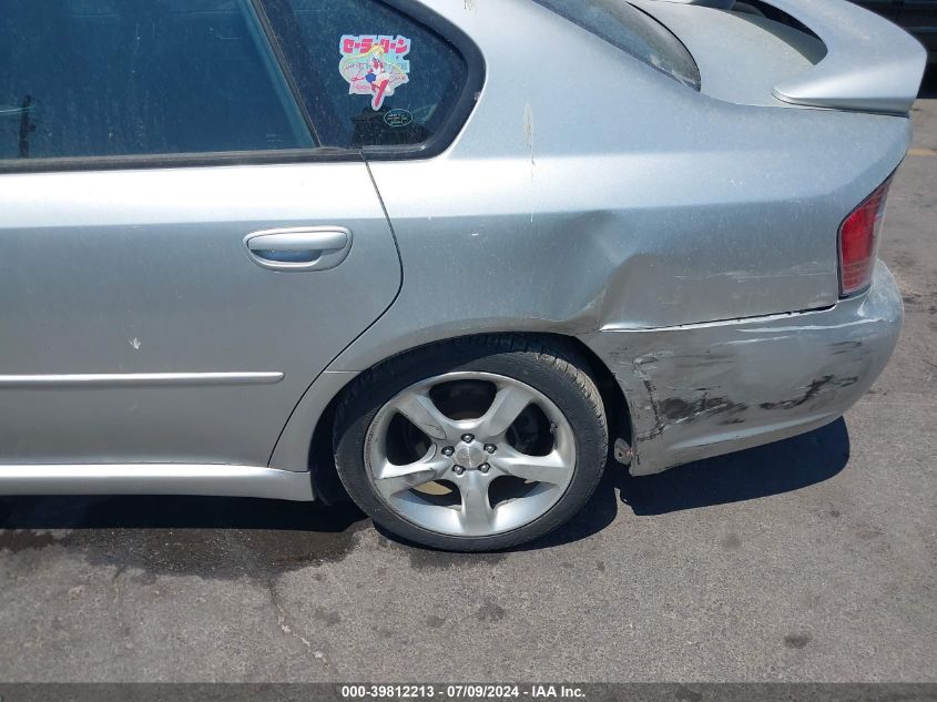 2005 Subaru Legacy 2.5Gt Limited VIN: 4S3BL676156219938 Lot: 39812213