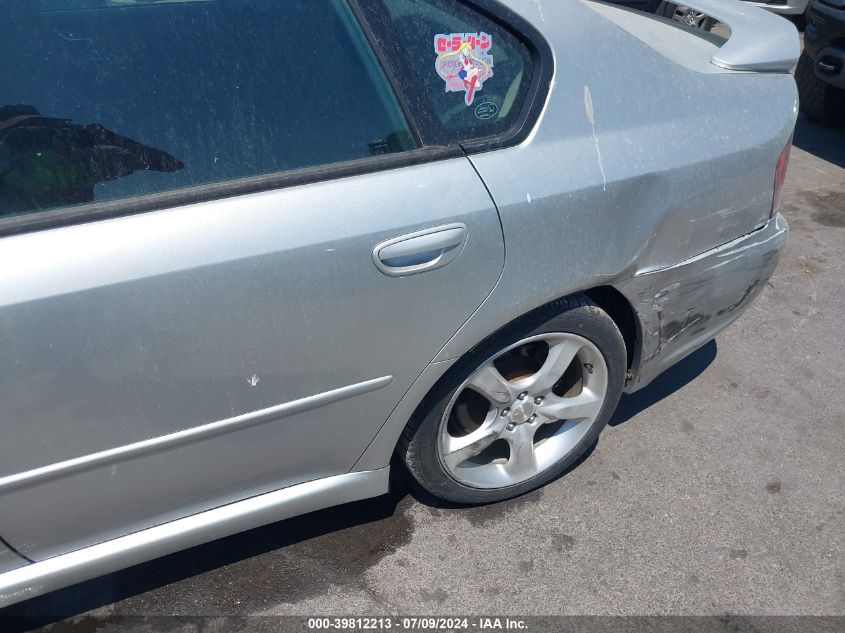 2005 Subaru Legacy 2.5Gt Limited VIN: 4S3BL676156219938 Lot: 39812213