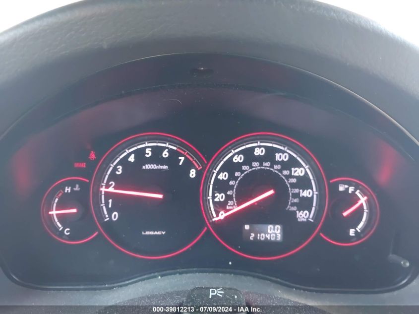 2005 Subaru Legacy 2.5Gt Limited VIN: 4S3BL676156219938 Lot: 39812213