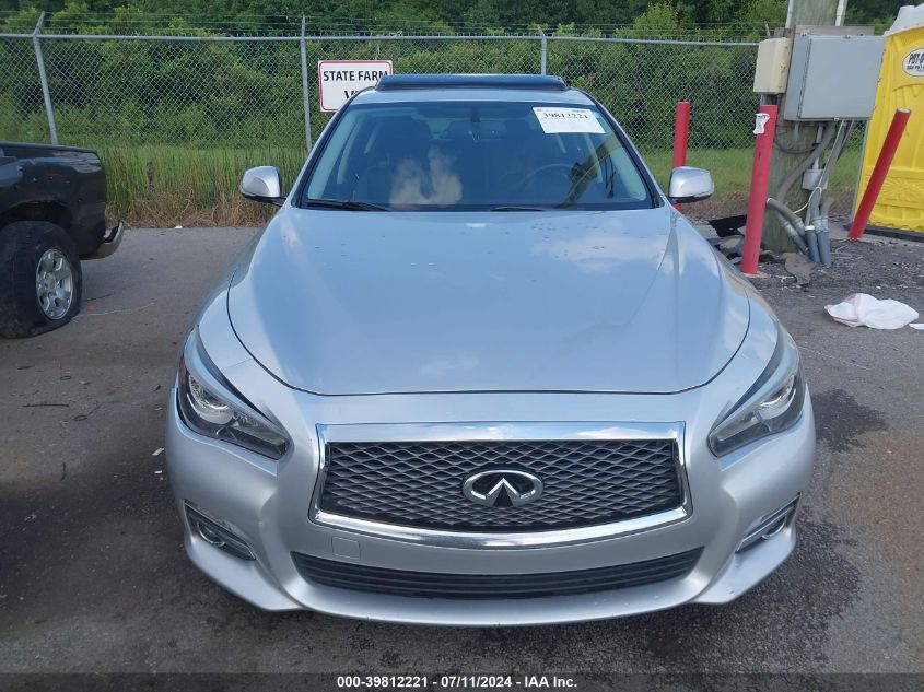 2016 Infiniti Q50 3.0T Premium VIN: JN1EV7AP1GM303905 Lot: 39812221