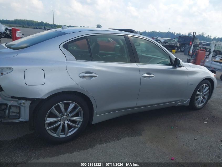 2016 Infiniti Q50 3.0T Premium VIN: JN1EV7AP1GM303905 Lot: 39812221