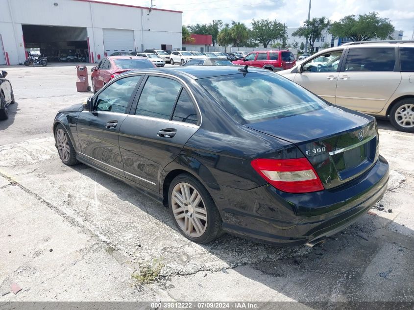 WDDGF54X58R011882 | 2008 MERCEDES-BENZ C 300